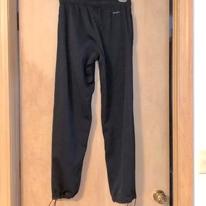Nike Therma-Fit Navy Blue Sweatpants - Mens Small - with ankle drawstrings!